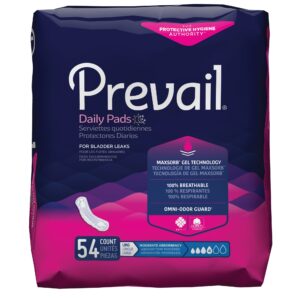 Prevail® Daily Pads Moderate Absorbency Bladder Control Pad