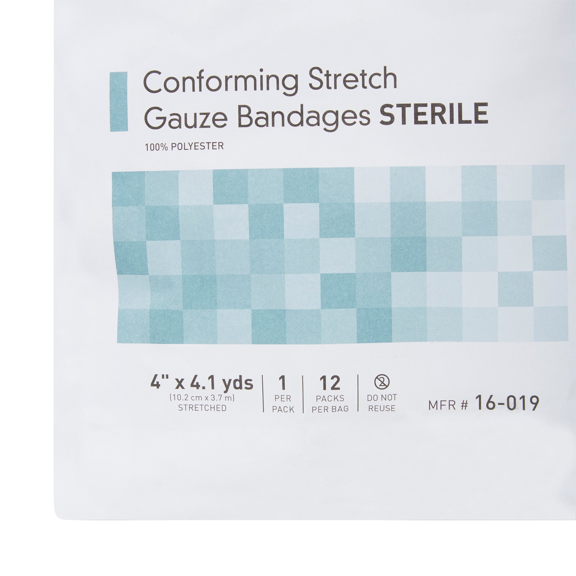 McKesson Sterile Conforming Bandage, 4 Inch x 4-1/10 Yard - Image 6