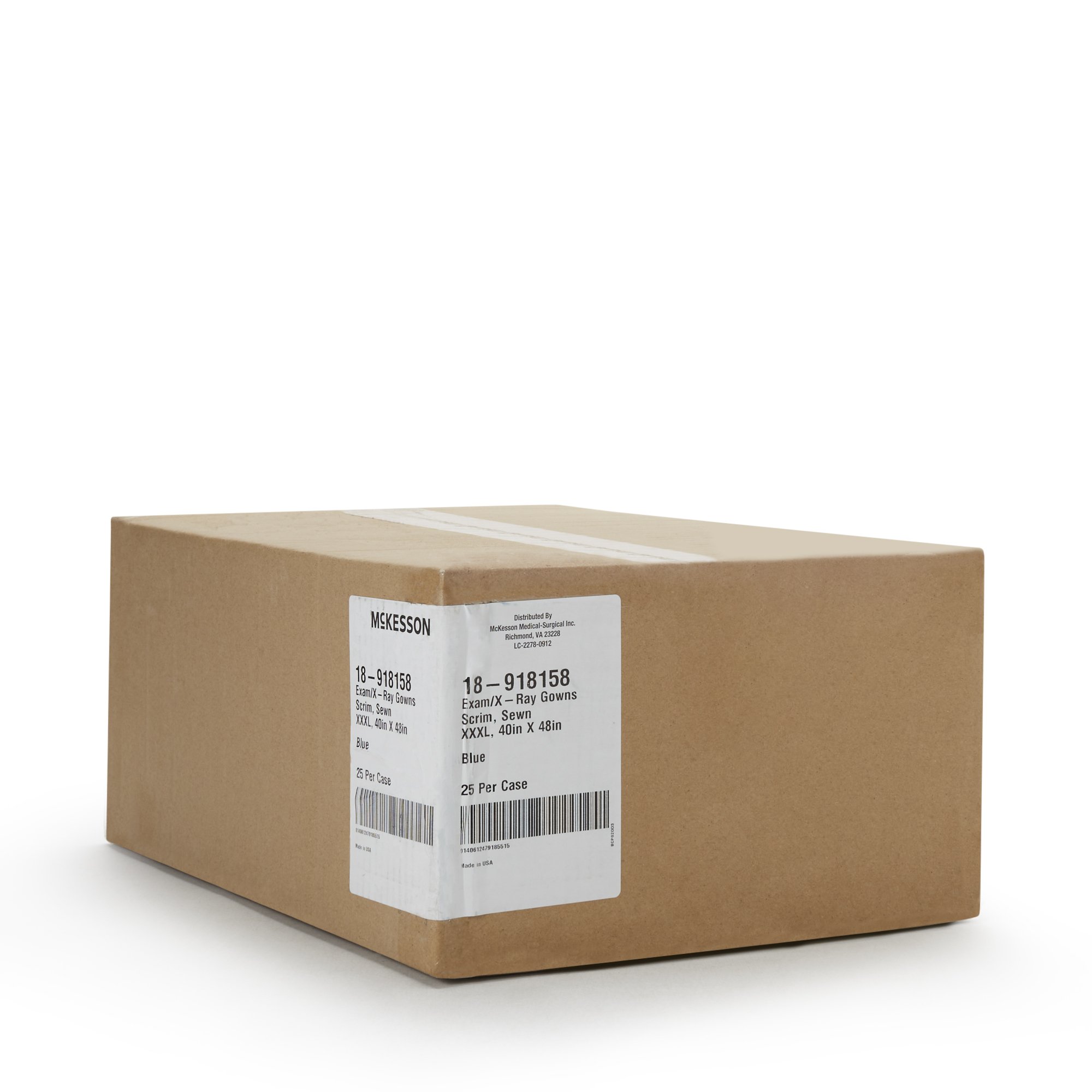 McKesson Patient Exam Gown, 3X-Large - Image 4