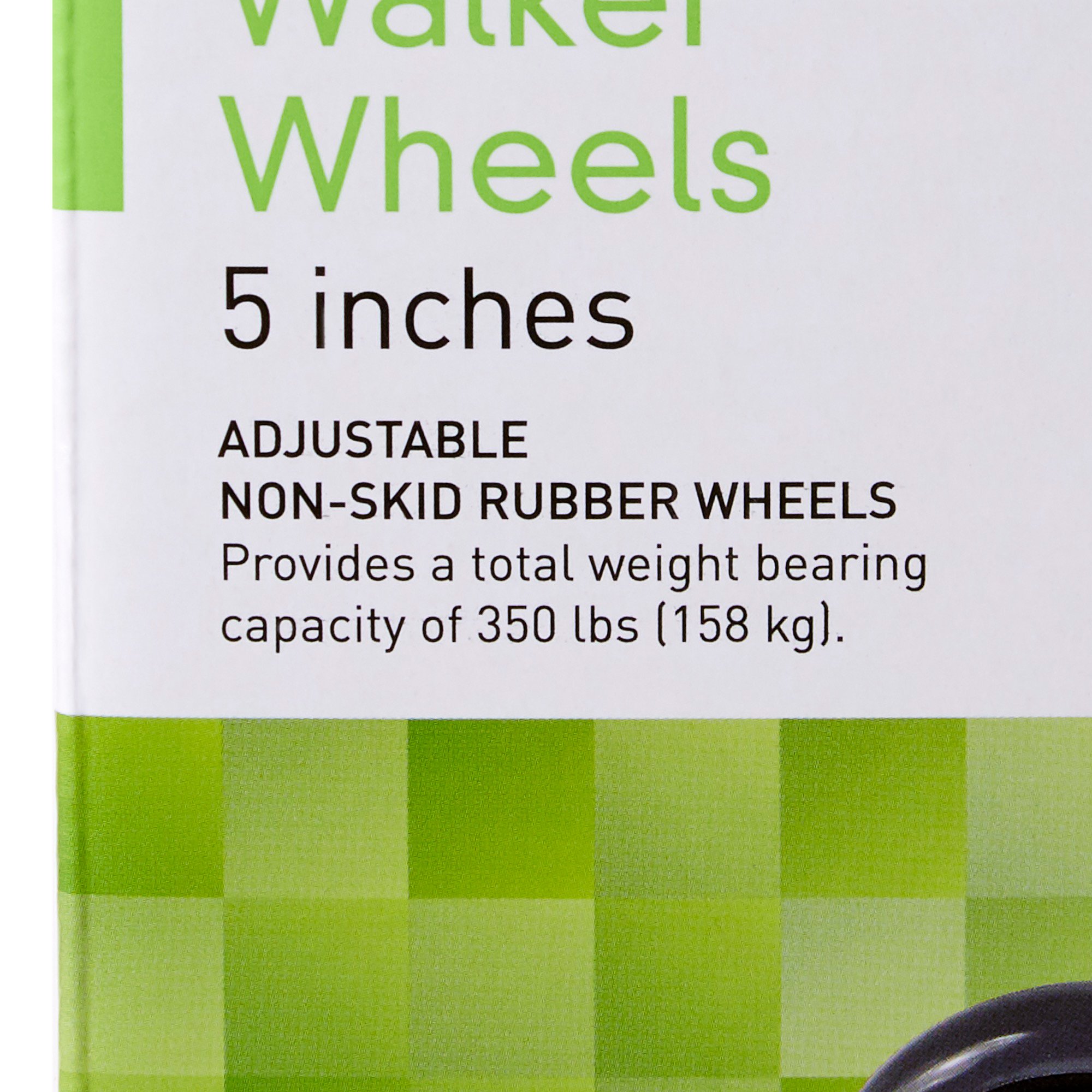 McKesson Walker Wheels, 5-inch Diameter - Image 3