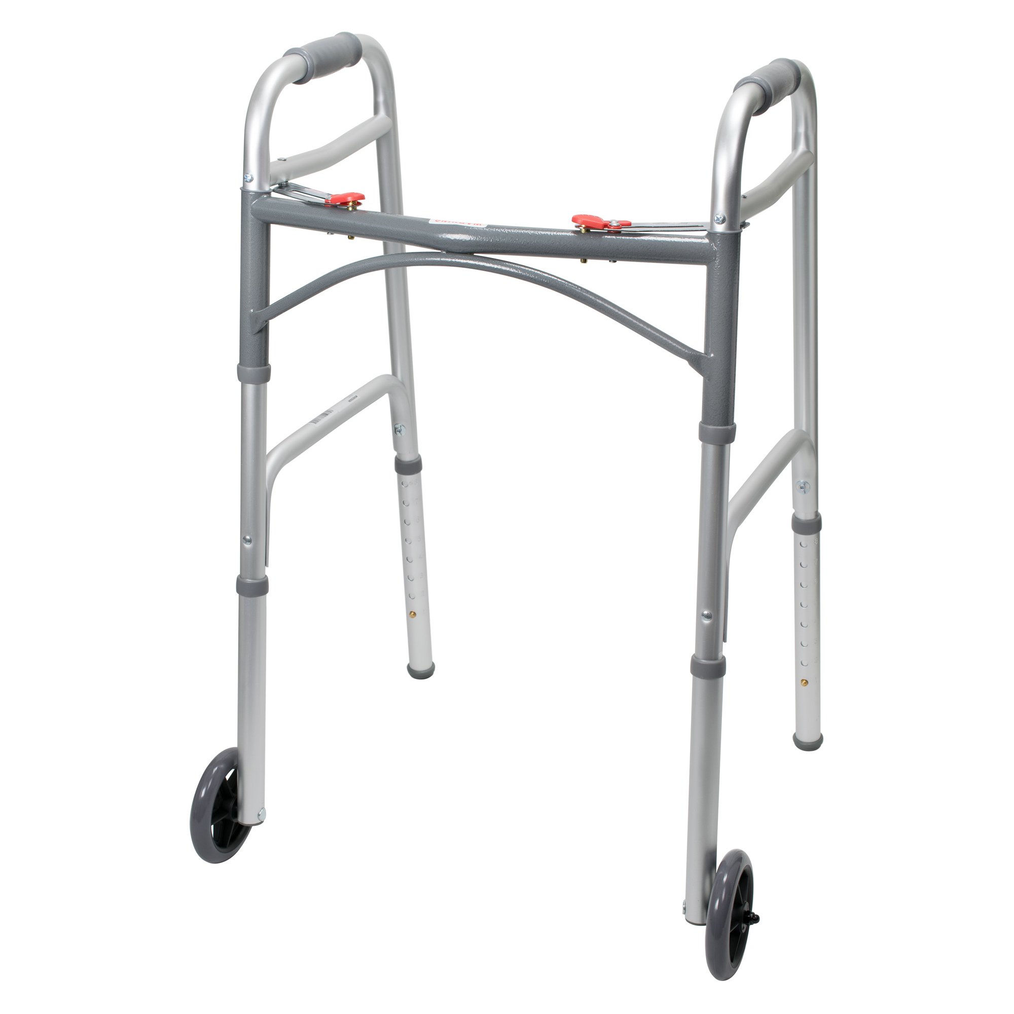 McKesson Folding Walker, Adjustable Height - Image 5