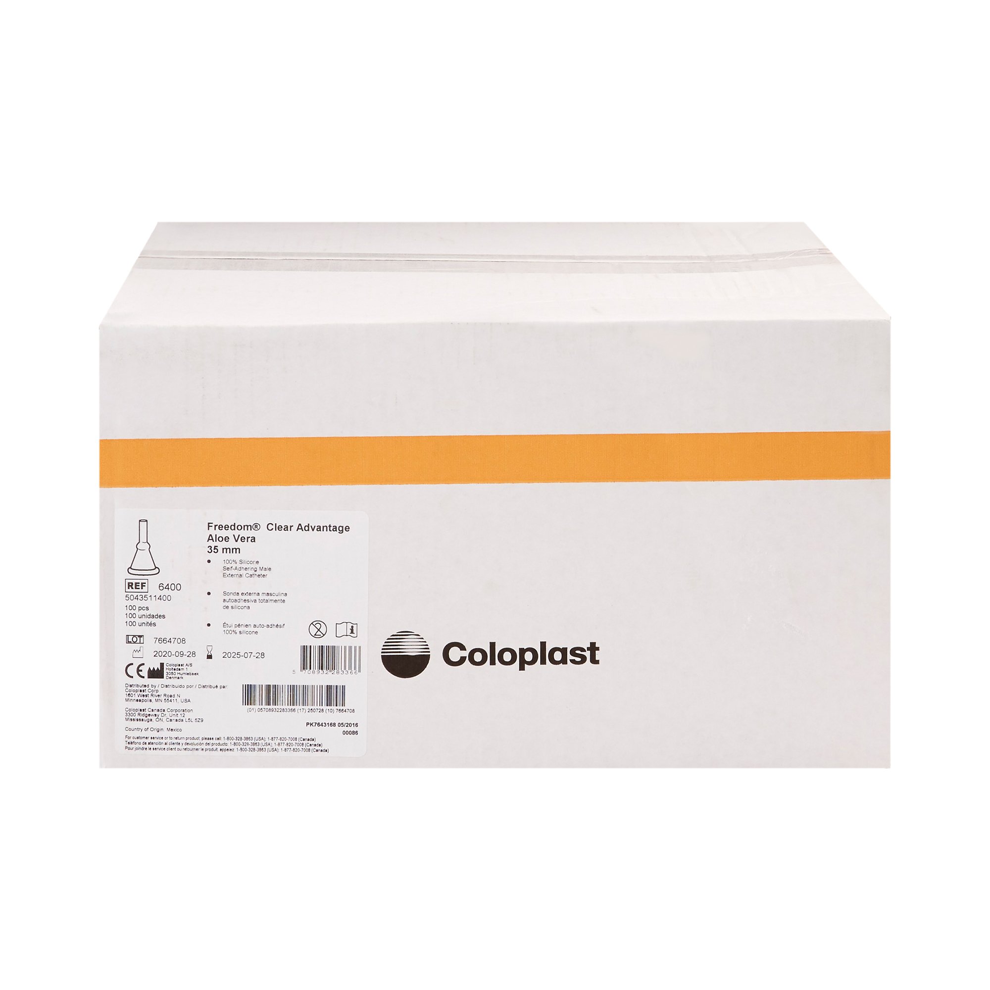 Coloplast Clear Advantage® Male External Catheter, Large - Image 4