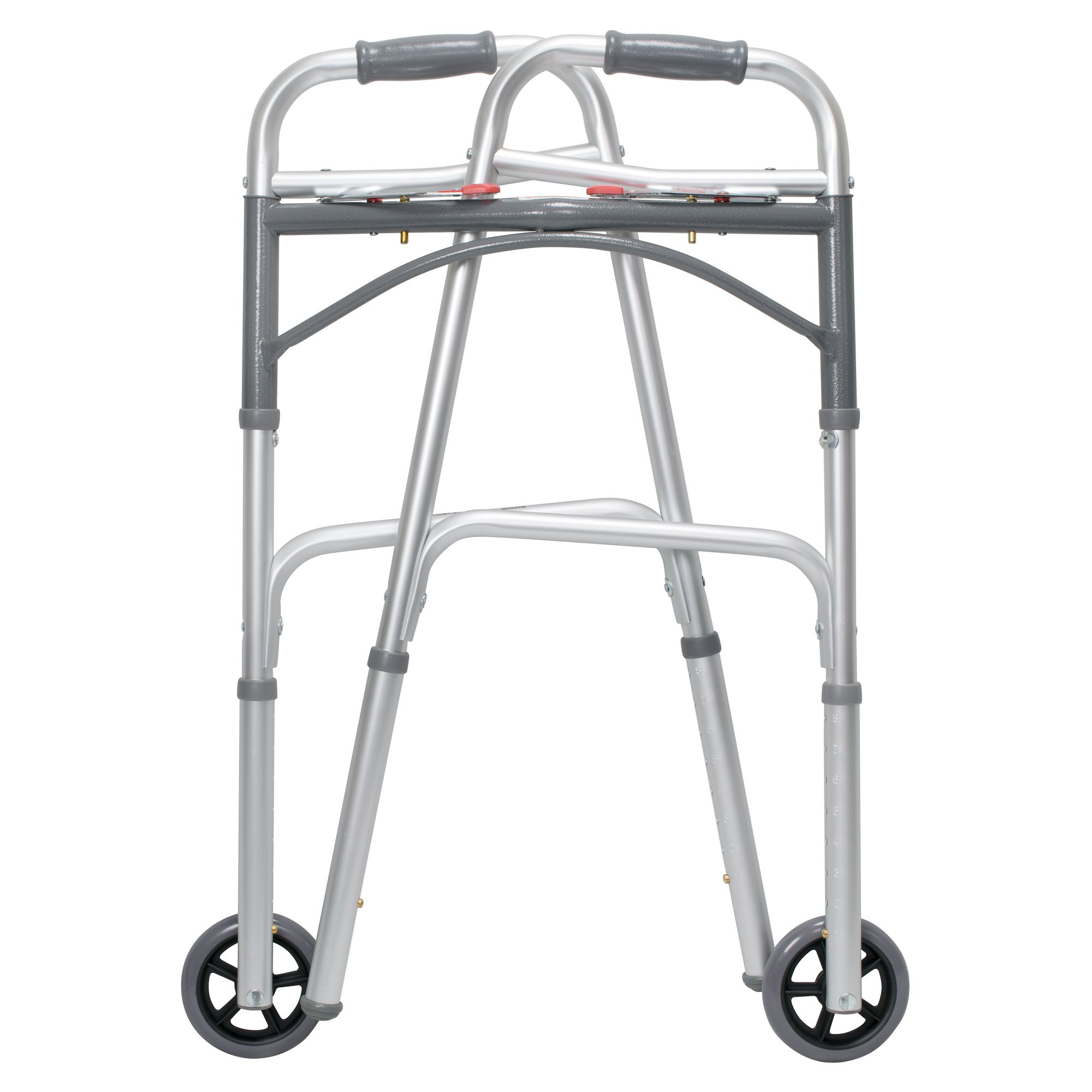 McKesson Folding Walker, Adjustable Height - Image 6