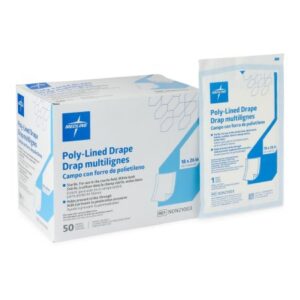 General Purpose Drape Medline Exam Drape 18 X 26 Inch Sterile