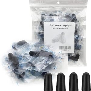 Earplugs for Noise Cancelling Ultra Soft  Black Color