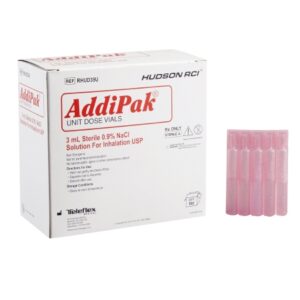 145213 ADDIPAK Saline Solution Unit Dose, 0.9% Sodium Chloride - 3 ml