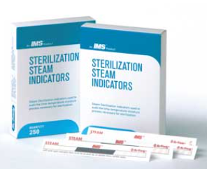 34141 IMS Steam sterilization indicator strips, package of 250 strips