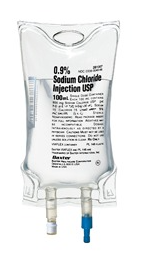 731358 IV Injection Solution Sodium Chloride 0.9% 100mL Bag 70/Case