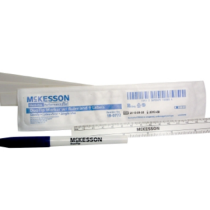 54216 Skin Marker with Ruler and Labels Medi-Pak™ Performance Plus Prep-Resistant Gentian Violet Ink Sterile Full Size Dual Tip, Regular / Fine