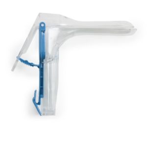 56874 Vaginal Speculum Graves NonSterile Office Grade Acrylic Small Double Blade Duckbill Disposable Corded Light Source Compatible Box of 25