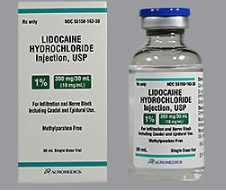 Lidocaine HCl, Preservative Free 1%, 10 mg / mL Injection 30 mL Each 1