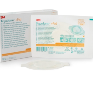 336985 Transparent Film Dressing with Pad  Tegaderm 3-1/2 X 4 Inch Frame Style Delivery Rectangle Sterile