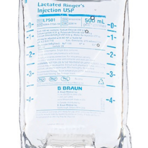 L7501 Lactated Ringer's solution , IV, 500 ml