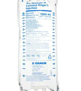 L7510 5% Dextrose in Lactated Ringer's Injection, 1000 mL