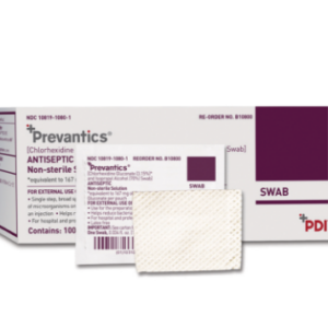 532824 Antiseptic Prep Pad Prevantic 3.15% / 70% Strength CHG (Chlorhexidine Gluconate) / Isopropyl Alcohol Individual Packet NonSterile