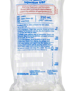 L8502 Sterile Water for Injection USP, 250 mL