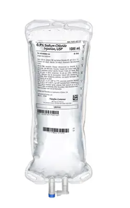 731359 ICU 0.9% Sodium Chloride Injection, USP, 250 mL Fleboflex Container Case of 28