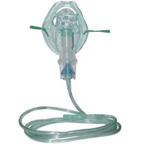 9851 Handheld Compressor Nebulizer System Small Volume Medication Cup Adult / Pediatric Aerosol Mask Delivery