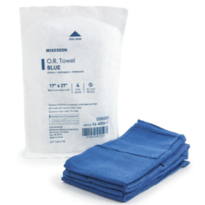 6210 O.R. Towel 17 W X 27 L Inch Blue Sterile case od 20