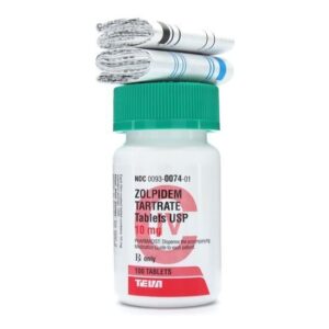 Zolpidem Tartrate Tablets 5mg Bottle 100 pills