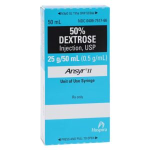 Dextrose 50% Injection In Ansyrl Syringe Each 1