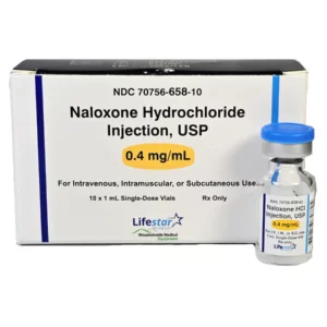Naloxone for Injection in 1ml Vial 0.4mg EACH 1