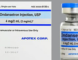 Ondansetron 2mg/ml, 2ml SDV EACH 1