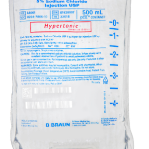 L8061 5% Sodium Chloride Injection USP (Hypertonic), 500 mL