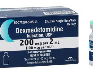 Dexmedetomidine HCl 100mcg/mL for Injection in 2mL Vial - box of 25