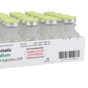 00409196605 Sodium Chloride Bacteriostatic Injection 20 mL 0.9% MDV 25/Pk