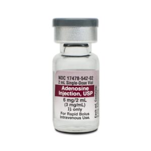 Adenosine 3mg/mL for Injection in 2mL Vial - Box of 10