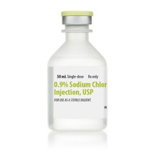 0040988850 Sodium Chloride 0.9% 50ml vial Box of 25
