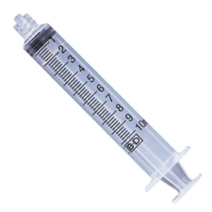 302995 General Purpose Syringe BD Luer-Lok 10 mL Luer Lock Tip Without Safety Sterile Box of 200