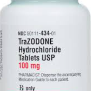 50111-434-01 trazodone 100mg Bottle of 100
