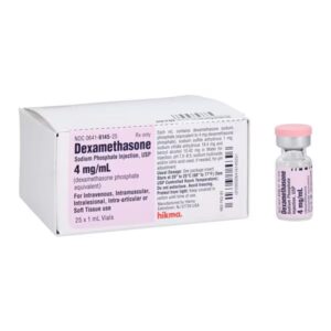 Dexamethasone 4mg/mL for Injections in 1mL Vial - Box of 25