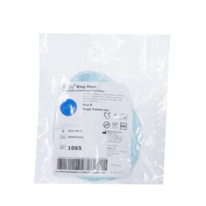 1065 Anesthesia Mask Ambu King Elongated Style Adult Size 6 Hook Ring