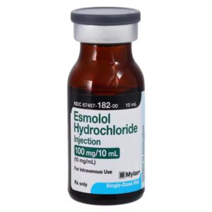 Esmolol HCl Injection 10mg/mL SDV 10mL Each 1