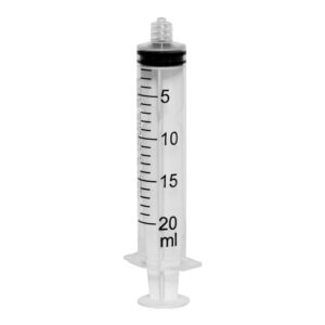 General Purpose Syringe 20 mL Luer Lock Tip Without Safety Sterile Box of 100