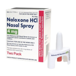 Naloxone Spray 0.4mg (Generic Narcan) 2 Pack