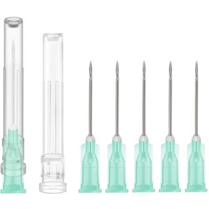 Hypodermic Needle 21 Gauge x 1 Inch Box of 100