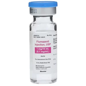 Flumazenil 0.1mg for injection in 10mL Vial - Box of 10