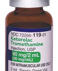 Ketorolac Tromethamine Injection 60mg/2mL - 2mL SDV EACH 1