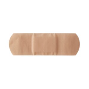 Adhesive Strip Plastic Tan 1 X 3 Inch Sterile Box of 100
