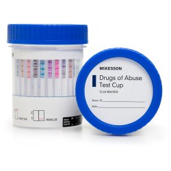 Drugs of Abuse Test Kit AMP, BAR, BZO, COC, mAMP/MET, MDMA, MOP300, MTD, OXY, PCP, TCA, THC (OX, pH, SG) CLIA Waived Box of 25
