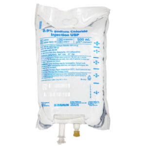 B Braun L8001 - Sodium Chloride 0.9% Injection