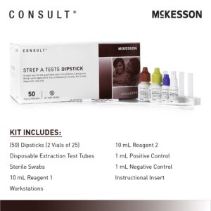 Respiratory Test Kit Strep A Test 50 Tests CLIA Waived