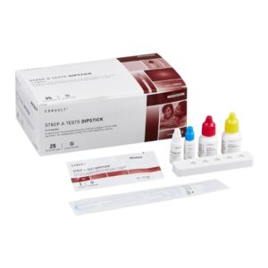 Respiratory Test Kit Consult Strep A Test 25 Tests CLIA Waived
