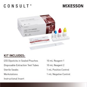 Respiratory Test Kit Strep A Test CLIA Waived Box of 25