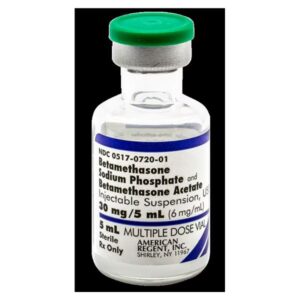 Betamethasone Combo Injection 6mg/mL MDV 5mL Each 1