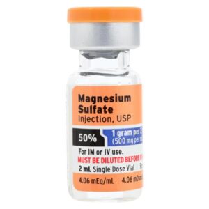 Magnesium Sulfate Injection 50% 1gm SDV 2mL Each 1
